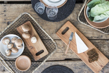 Preview: IB Laursen Tischset Jute schwarz